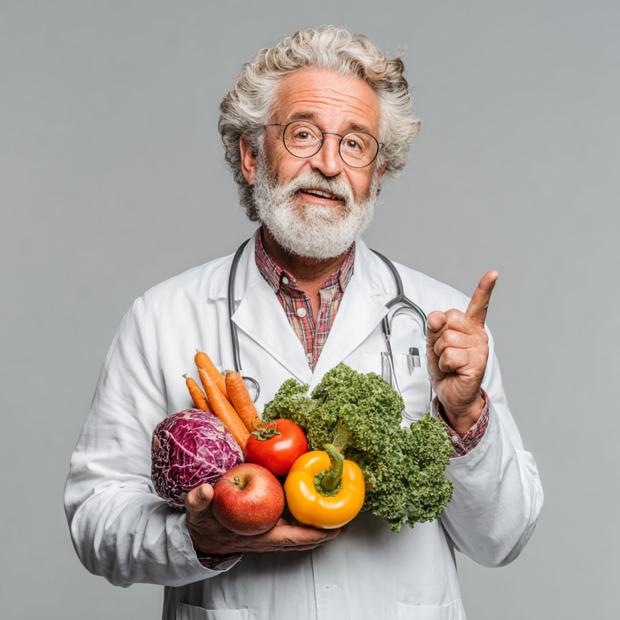 Specialist discutând planul nutrițional cu client senior